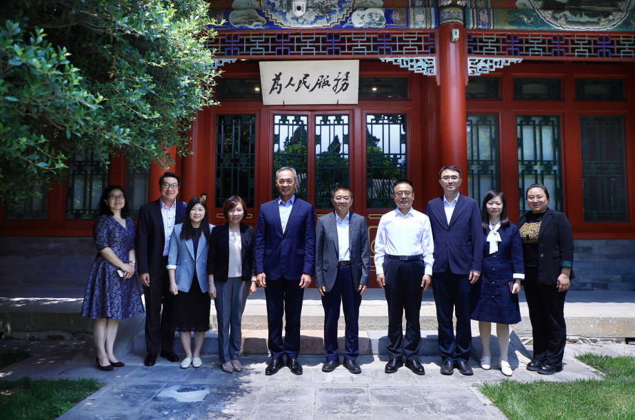 拜訪清華大學的照片