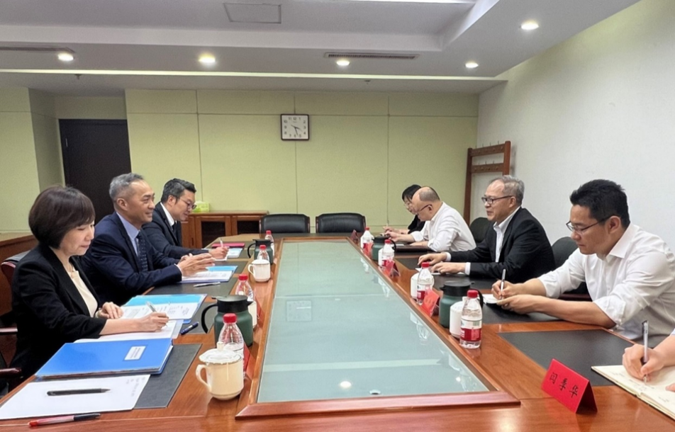 拜訪國務院港澳事務辦公室陳繼光局長